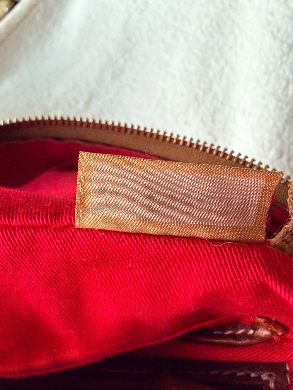 Dooney & Bourke Orange Pebbled Leather Convertible Shoulder/Crossbody Bag - Picture 11 of 16